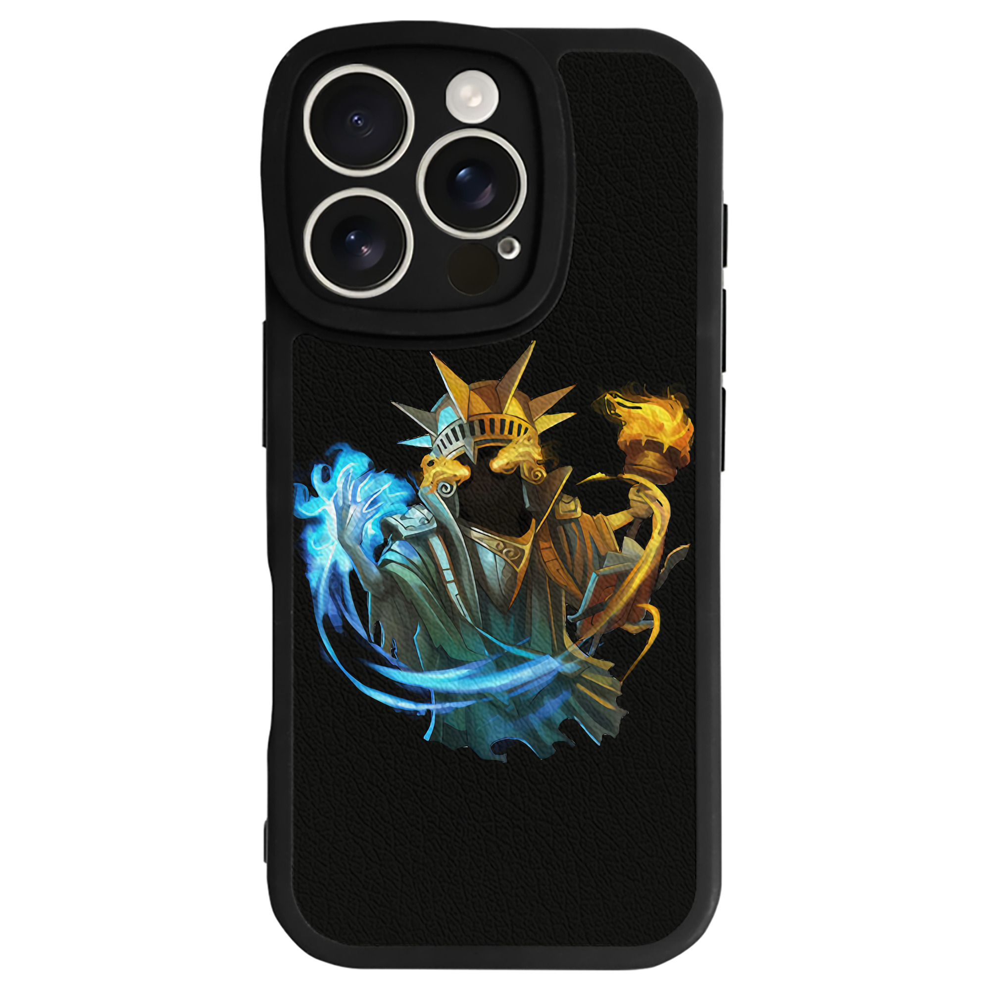 リーグ・オブ・レジェンド League of Legends LOL 【iPhone 16シリーズ対応】シリコンスマホケース（レザー調） 材質：シリコン